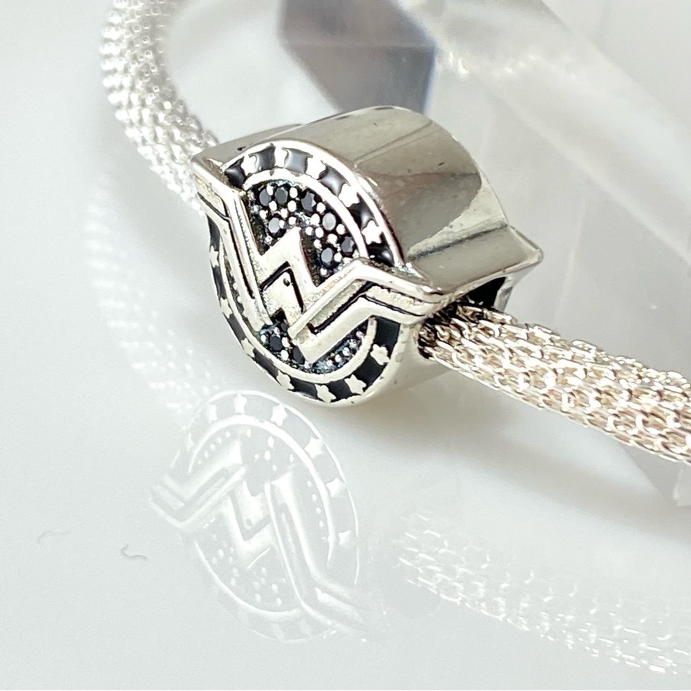 DC Wonder Woman Sterling Silver Charm